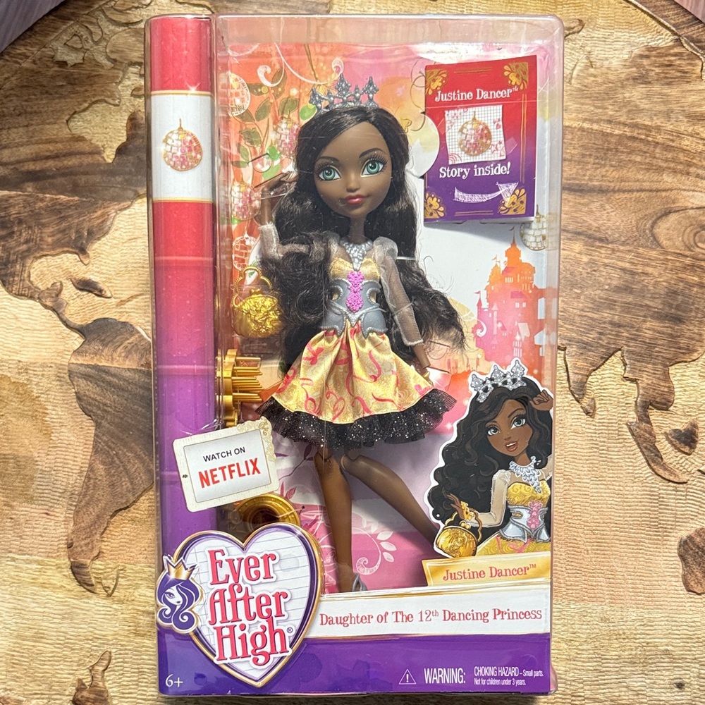Ever After High Justine Dancer Doll - Multicolor